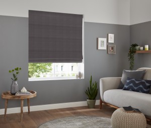 Anthracite Roman Blind (0833D)