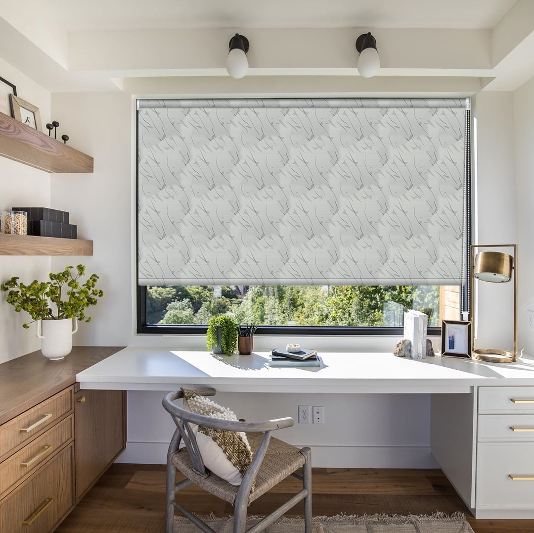 Fiesta Grey PVC Roller Blind Contemporary & Sophisticated Style